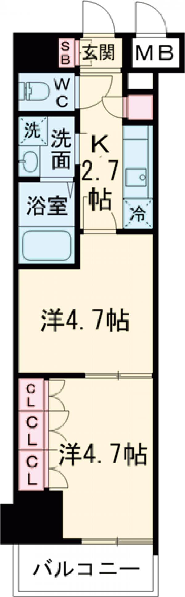 リーラ三鷹の間取り