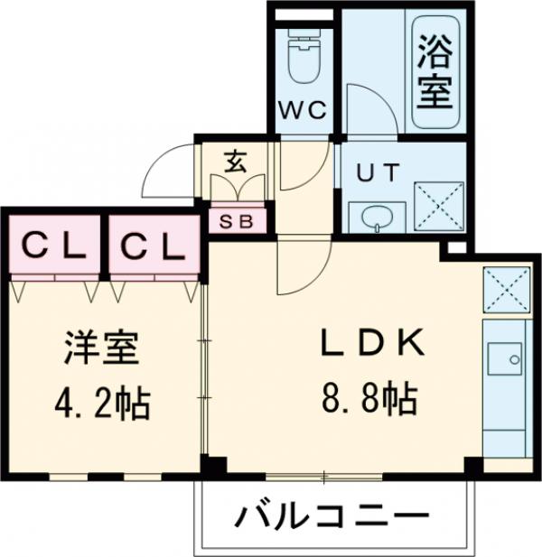Plus Bonheurの間取り