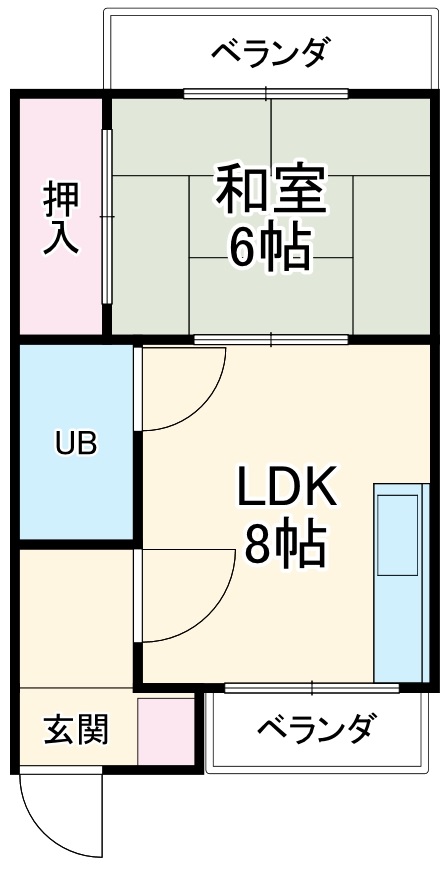 福井ビルの間取り