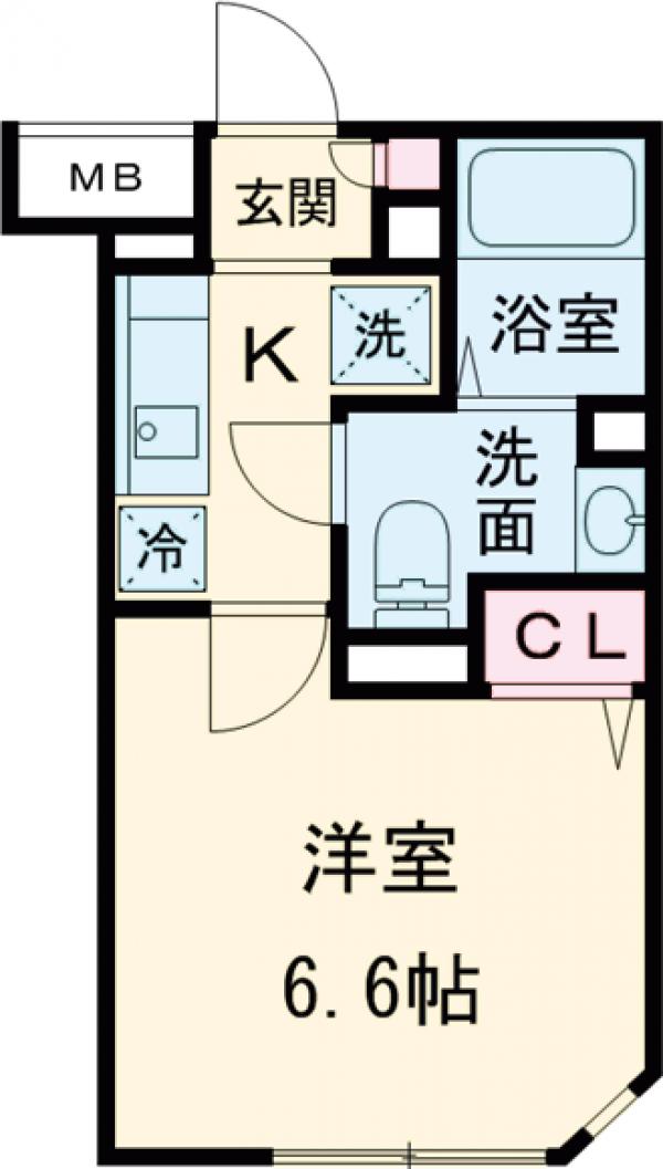 ベルシードステアー目黒武蔵小山の間取り