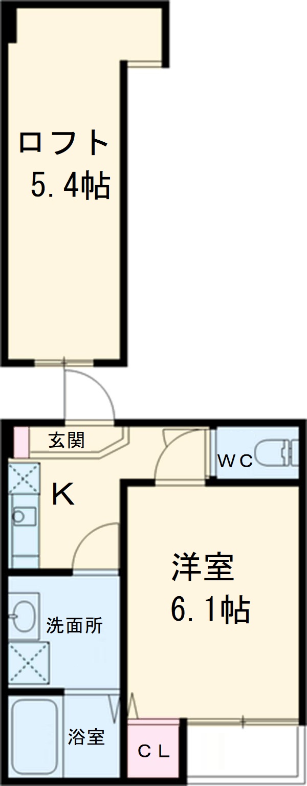 サイプレスト松原町の間取り