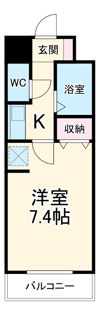 光レジデンス南館の間取り