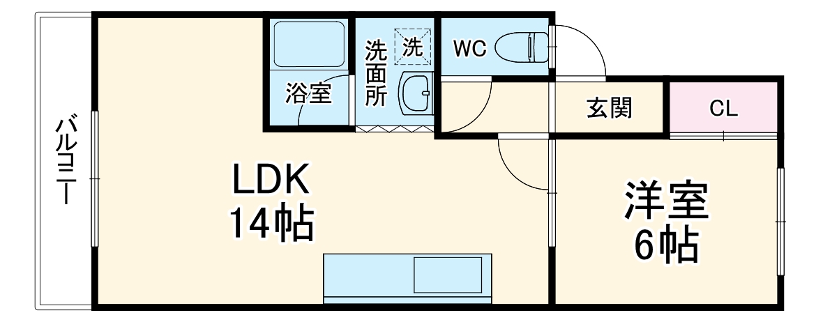 サンライト西伊場の間取り