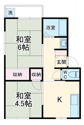 コーポ小川の間取り