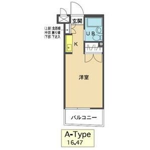 メゾン・ド・スクワールの間取り