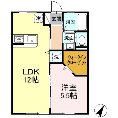 サージュの間取り