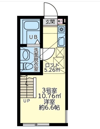 オムニア北里の間取り