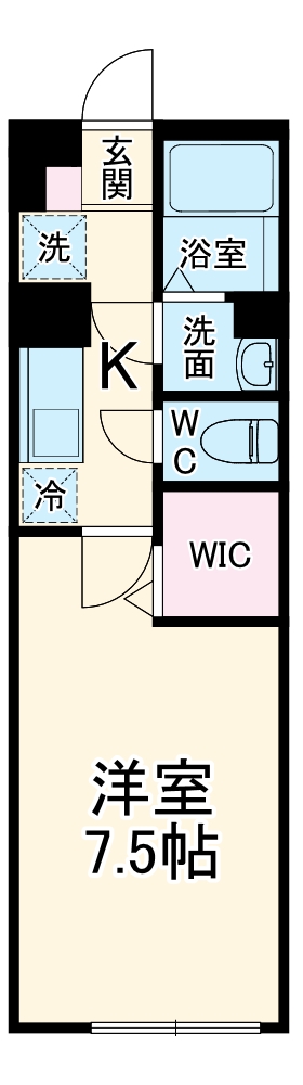 デア清新の間取り