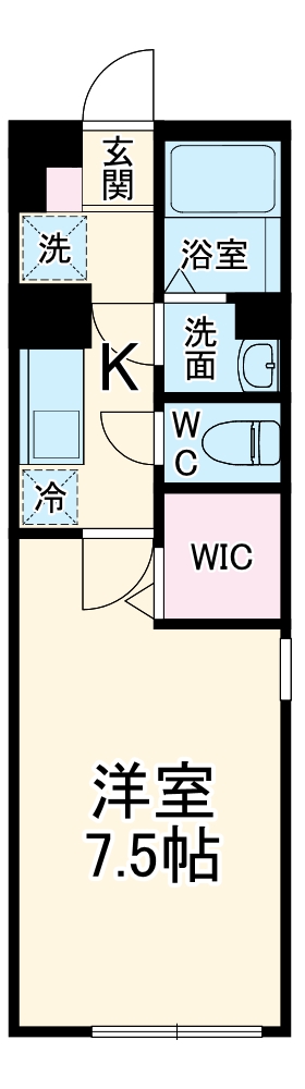 デア清新の間取り