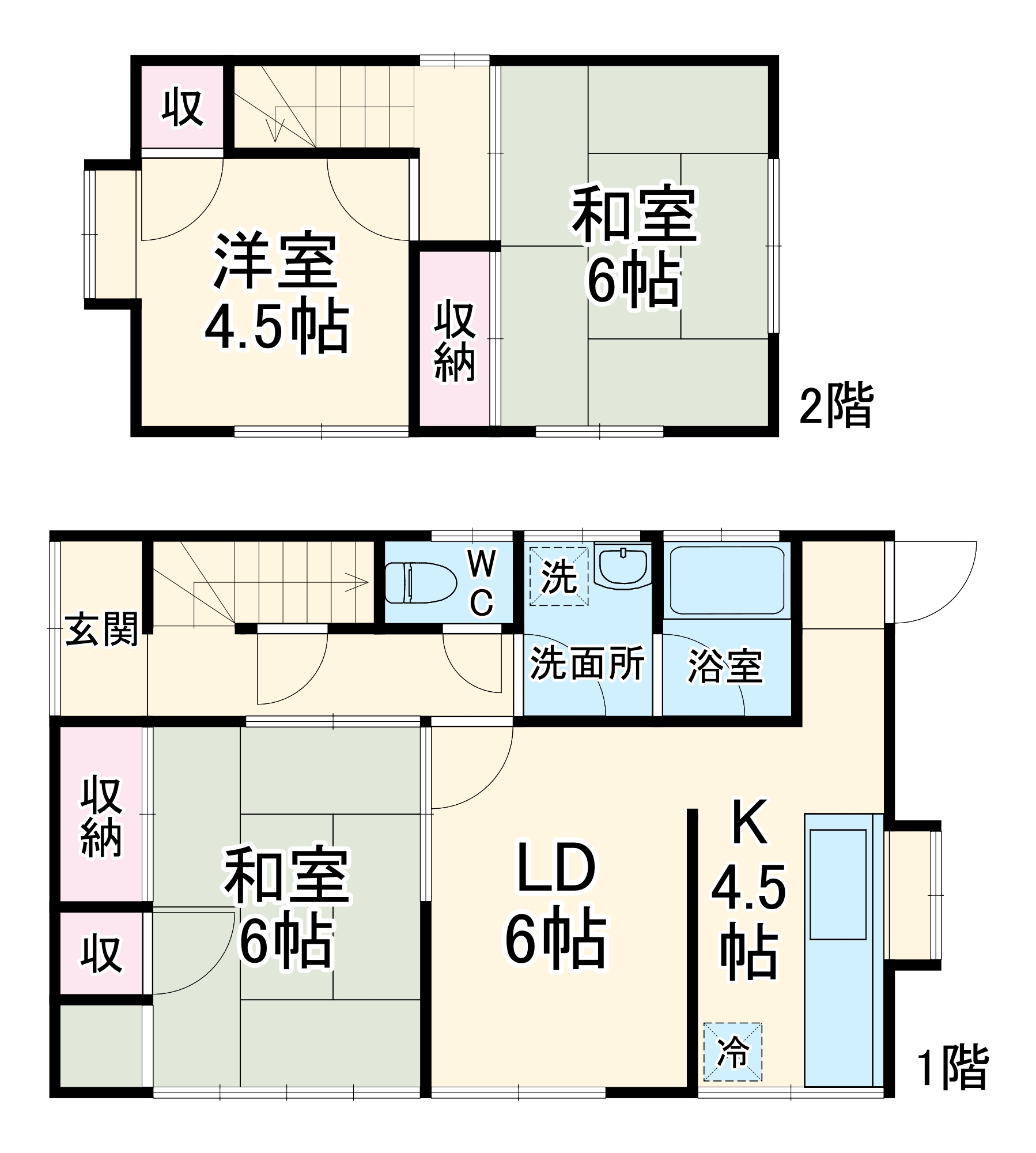 ニューハイム浦里の間取り