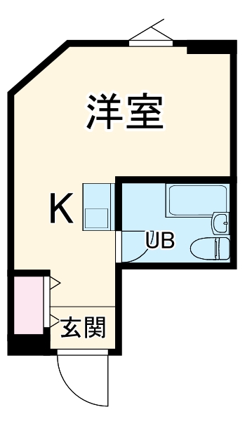 シンセービル山王町の間取り