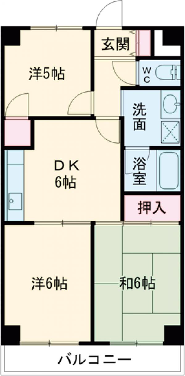 後藤マンションの間取り