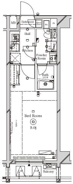 ラフィスタ本蓮沼の間取り
