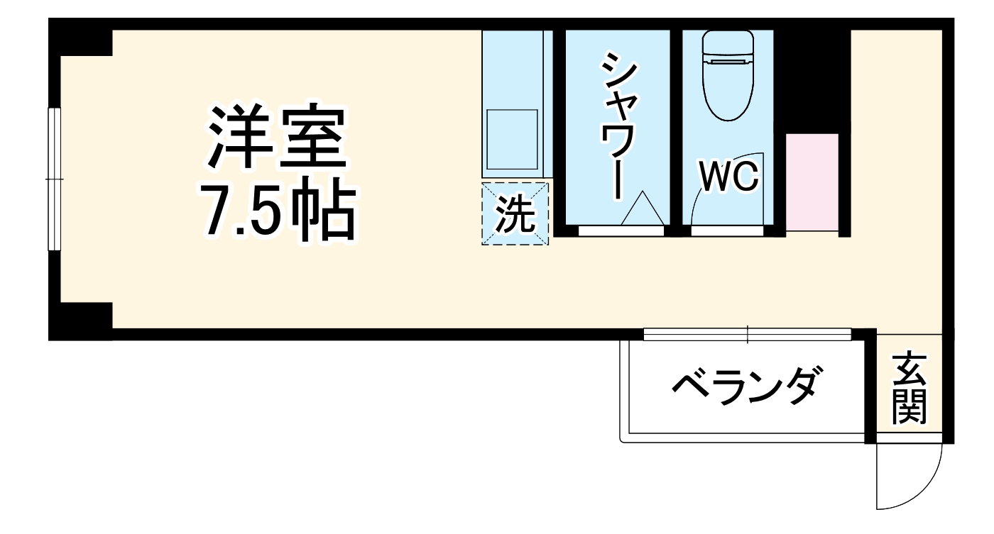 サイト烏丸三条町の間取り