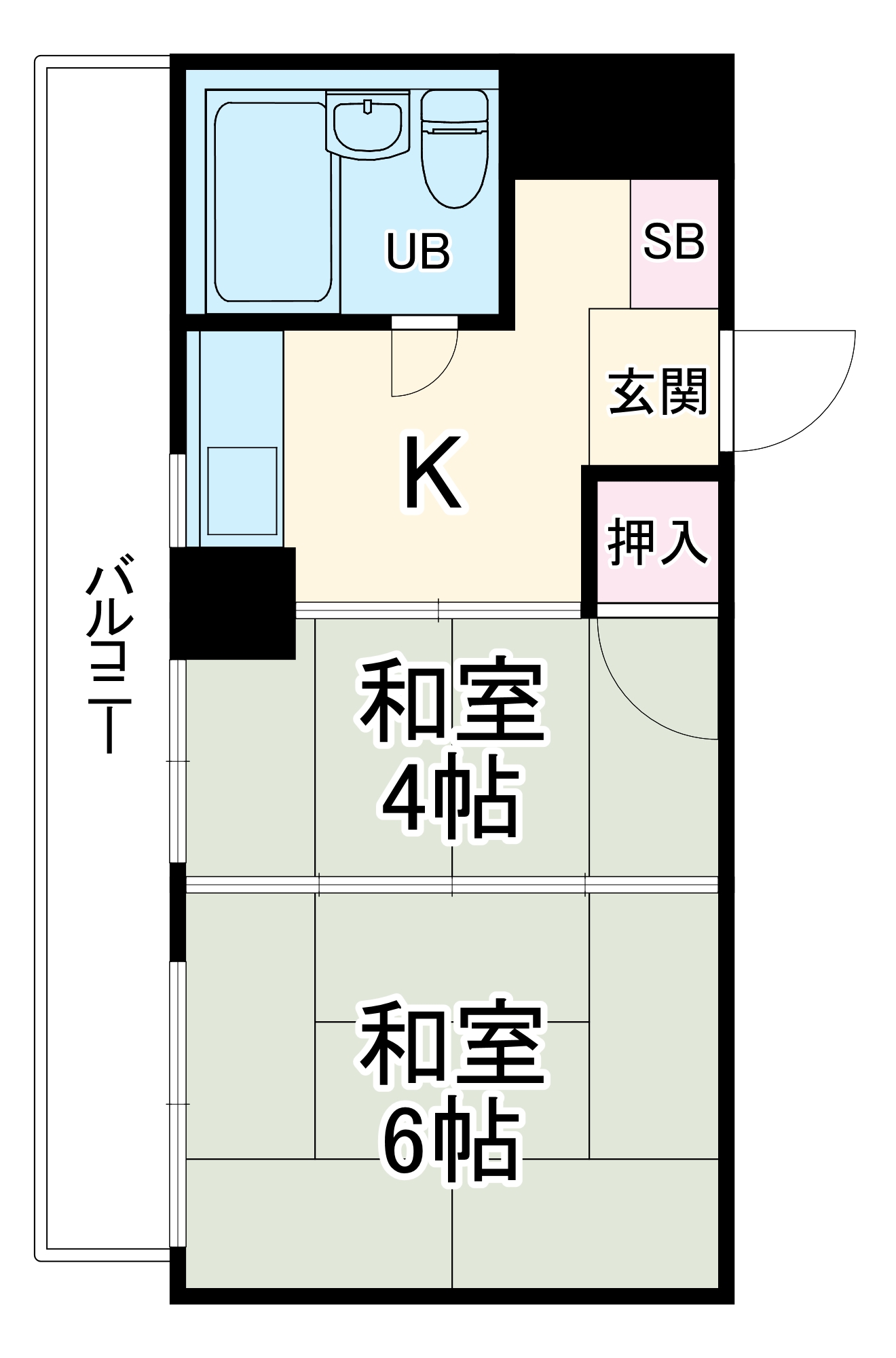 稲毛パレスの間取り