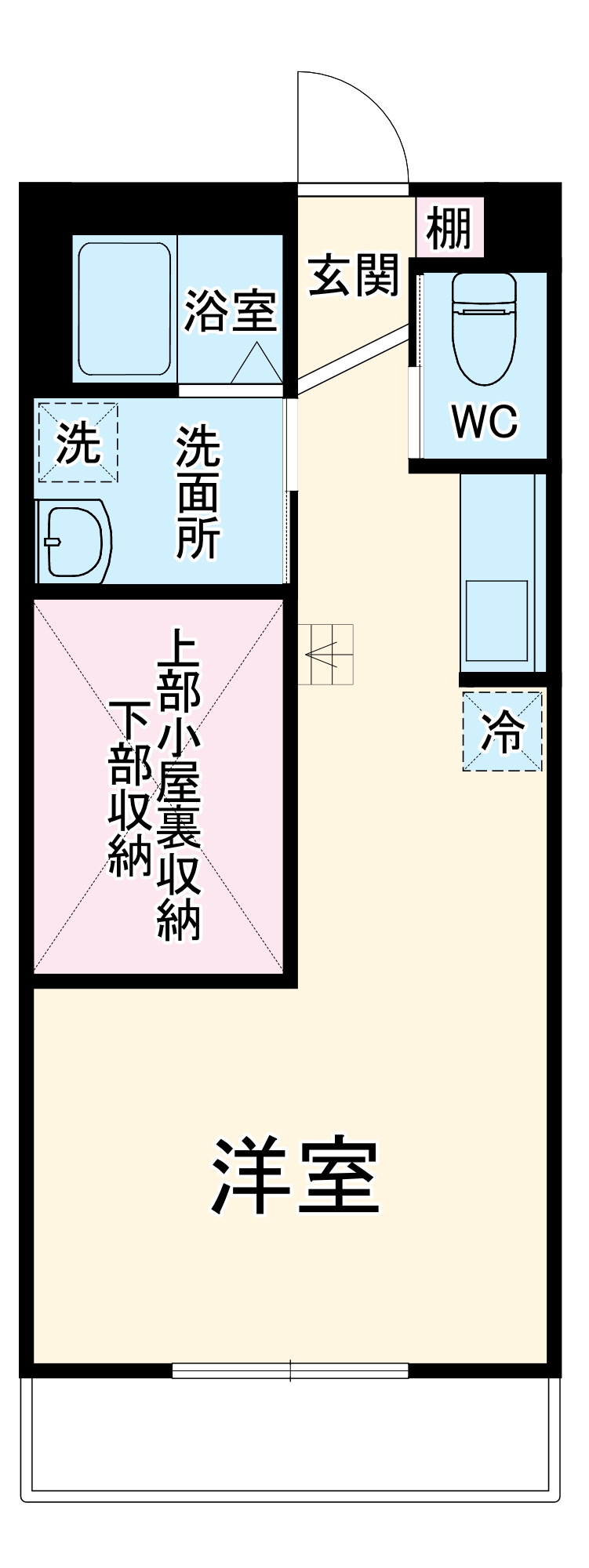 LaVie茅ヶ崎の間取り