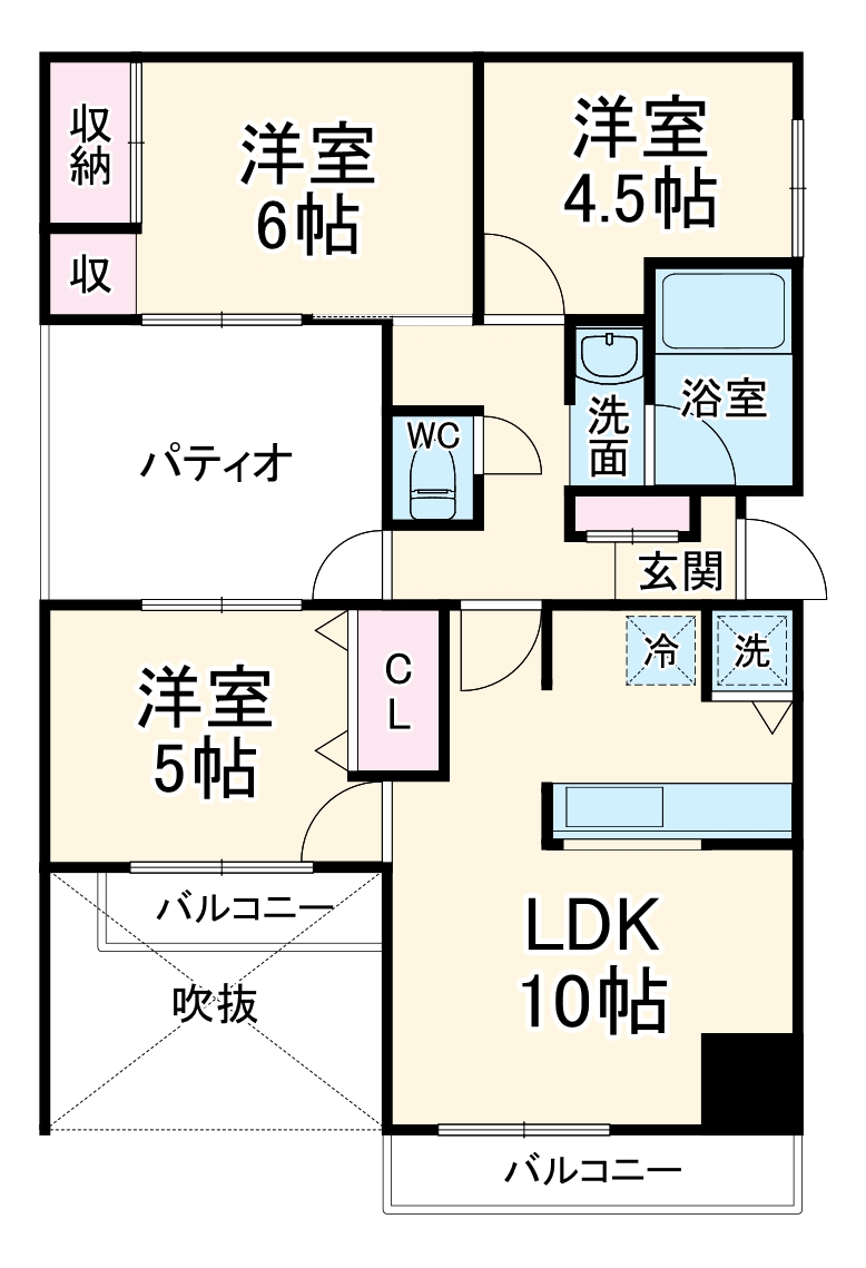 ホーユウパレス宮前平第2の間取り