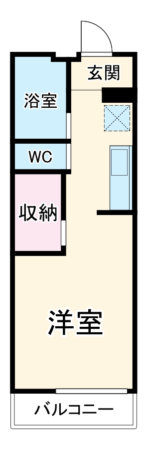 レジデンスローズの間取り