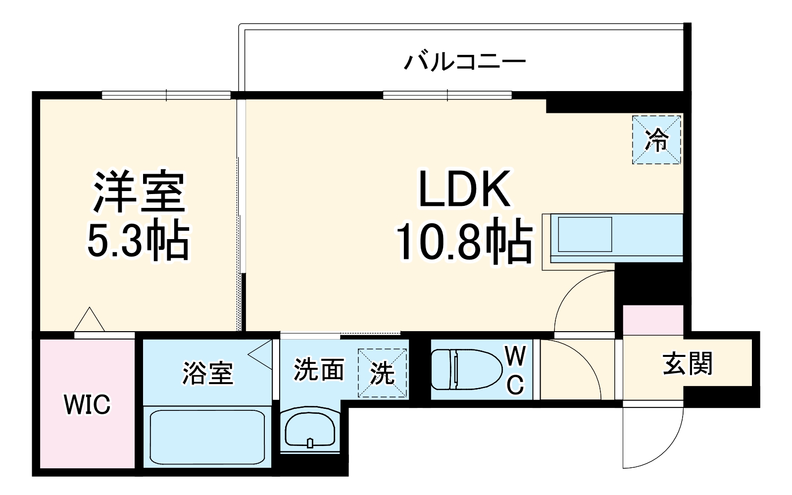D-residence井口堂の間取り