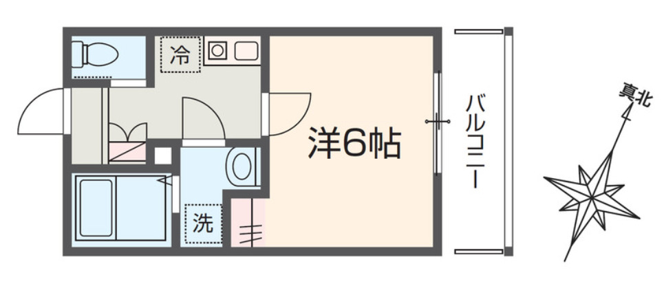アース所沢の間取り
