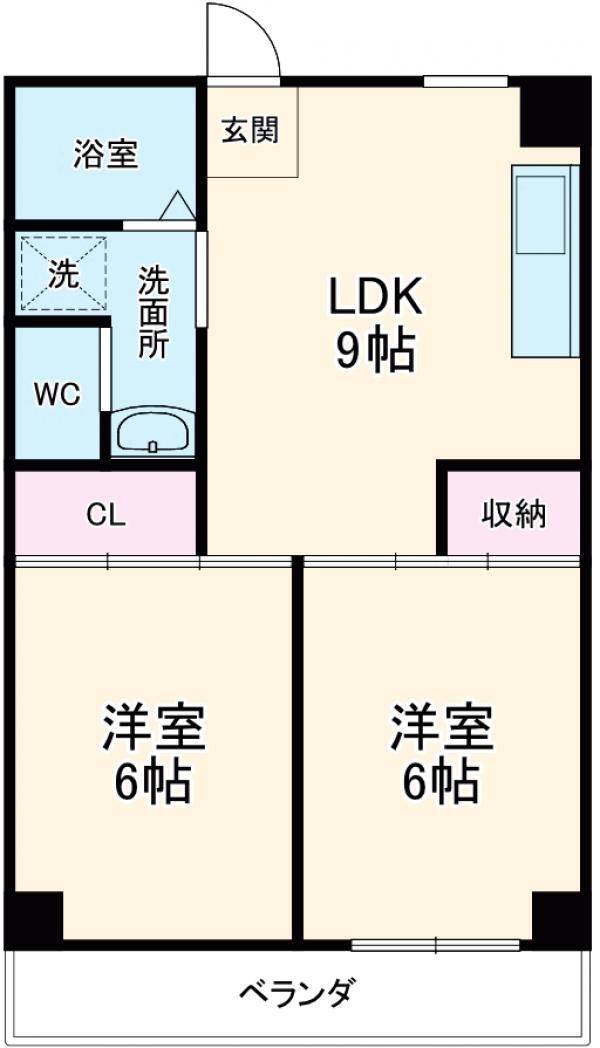 アメニティビラの間取り