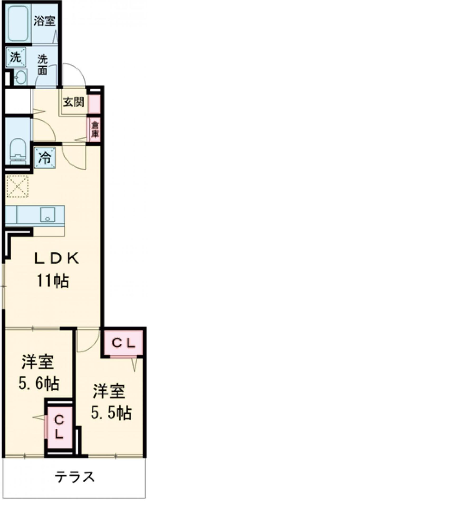 セレスティア東葛西Ⅲの間取り
