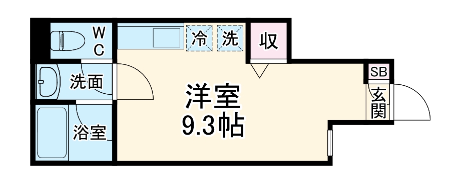 THE TERRACE黒砂の間取り