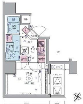 リヴシティ横濱生麦の間取り