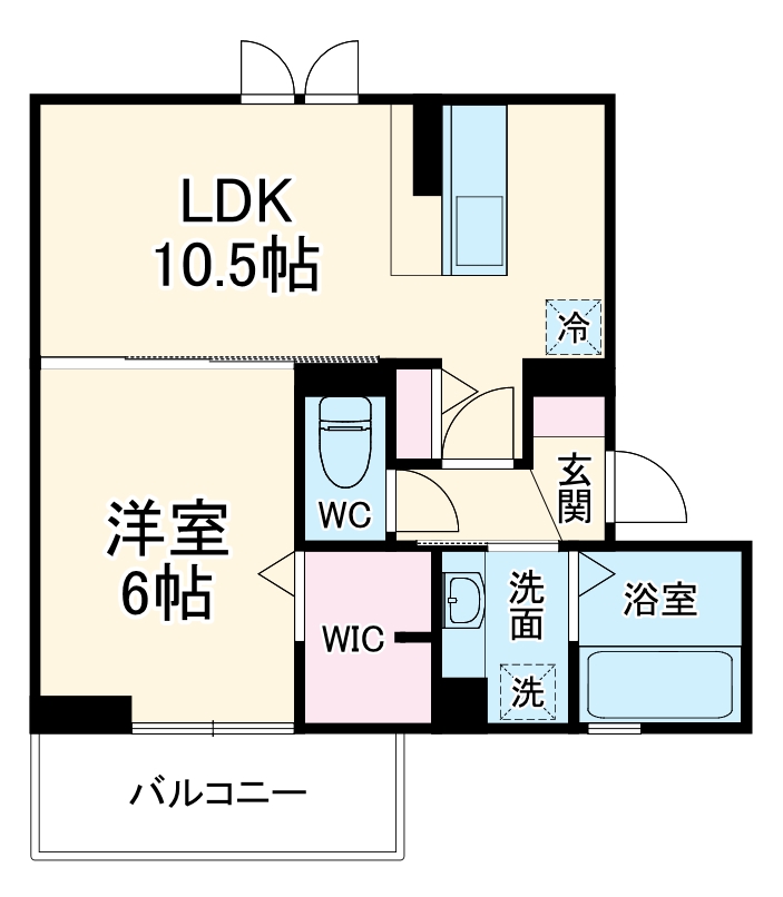 テララメイクの間取り