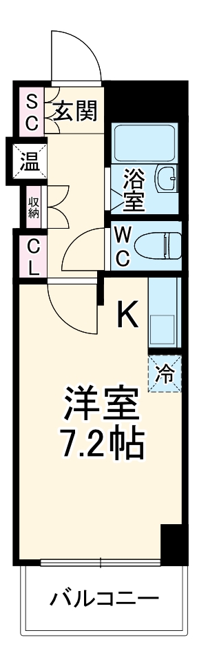 北辰レジデンス東船橋の間取り