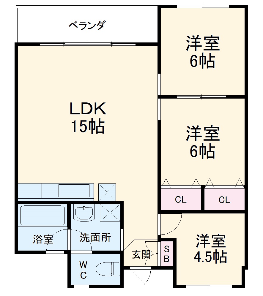 エスペランサの間取り