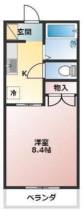 メゾンリヴレーヌの間取り