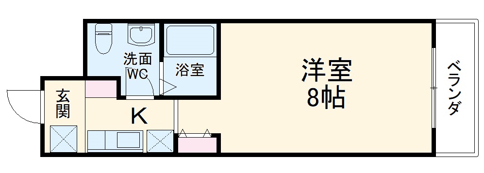 グランドパレス西院 東館の間取り
