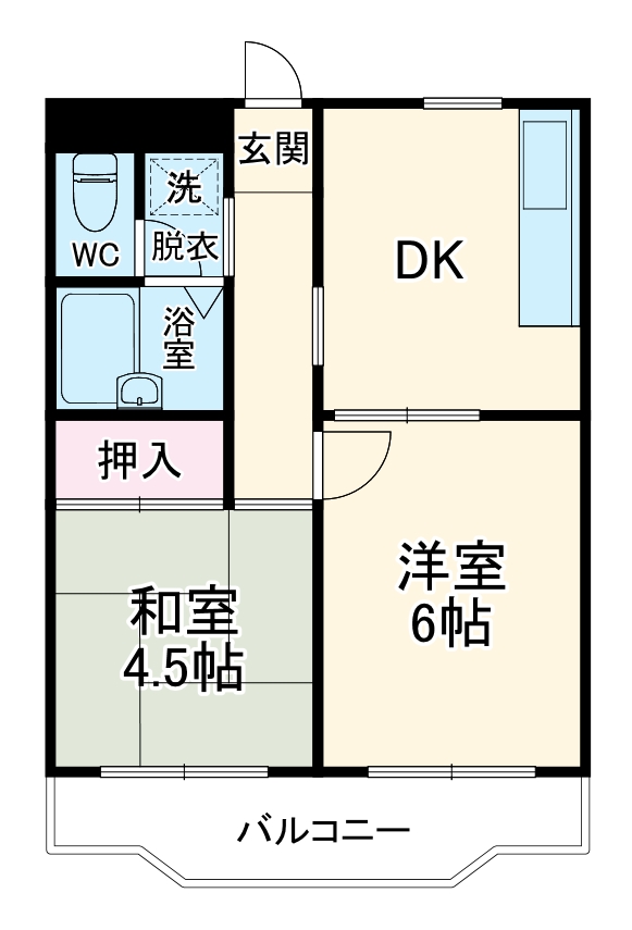 ルミエール本多の間取り