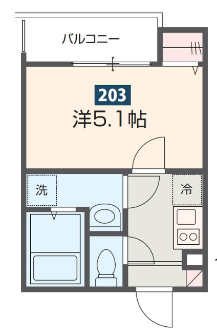 MELDIA三鷹の間取り