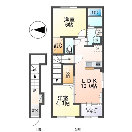 エクセレントの間取り