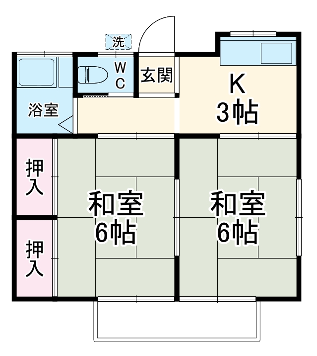 第三志田ハイツの間取り