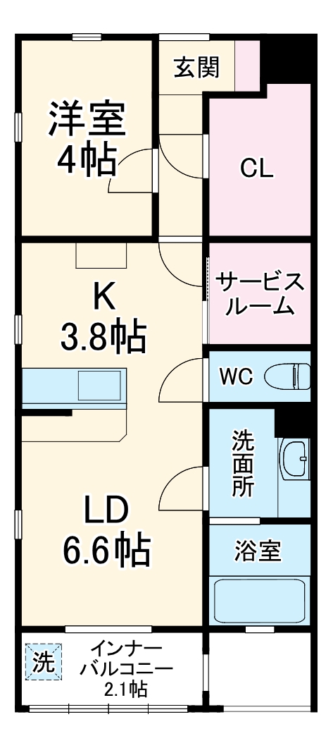 PHARAOHの間取り