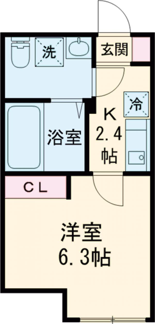 フローライト北千住の間取り