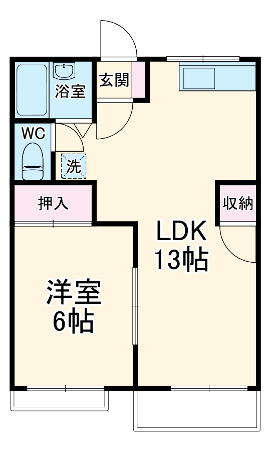 サンヒルズの間取り