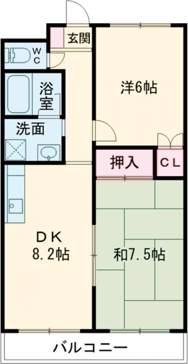 セントヒルズの間取り