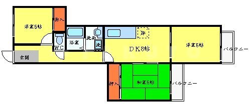 コニファーヒルズの間取り