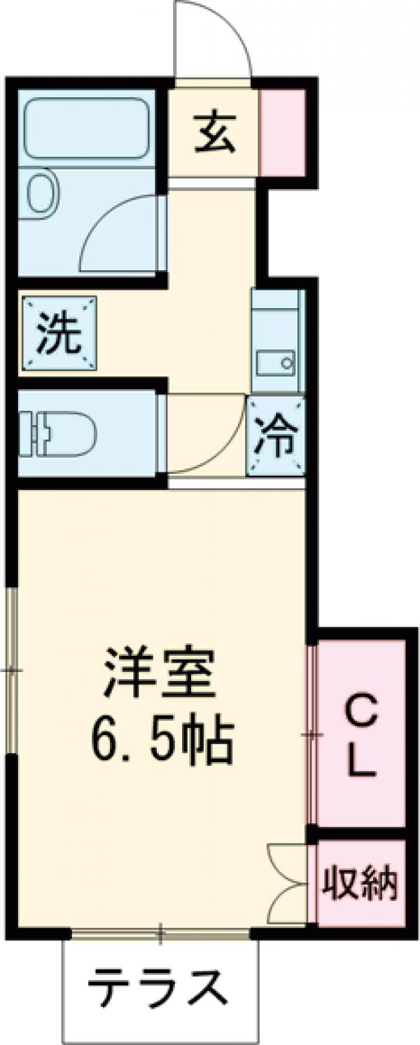 アドラブール多摩境の間取り