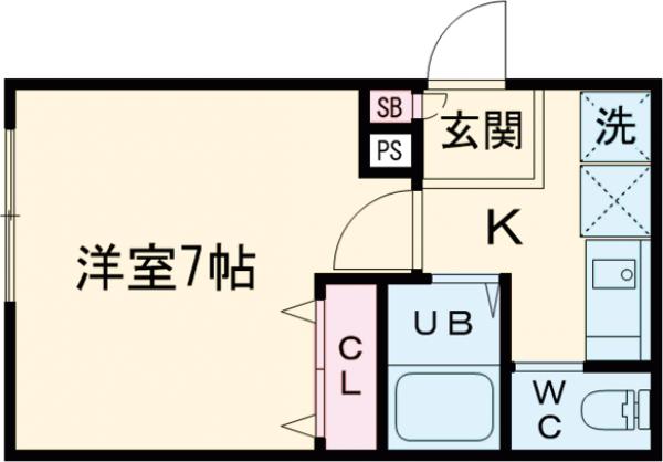 レピュア蓮根レジデンスⅡの間取り