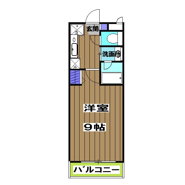 ヴェルデュールの間取り