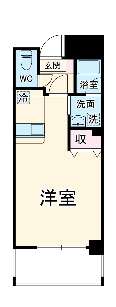 サンライズ仲町台の間取り