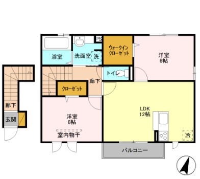 サンライトスクエア Ⅲの間取り