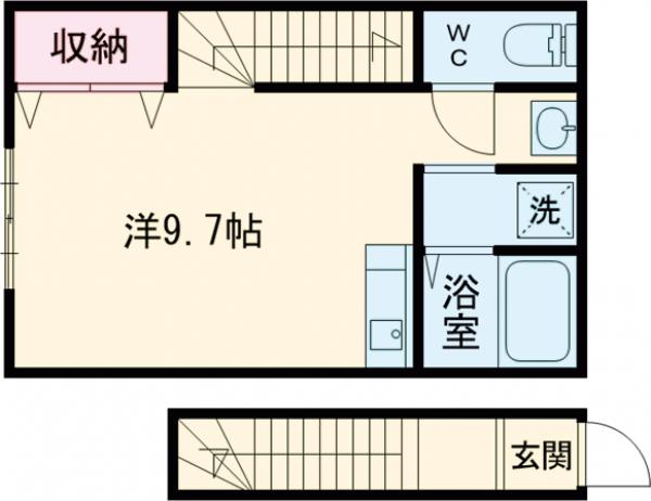 アクアシティ元本郷の間取り