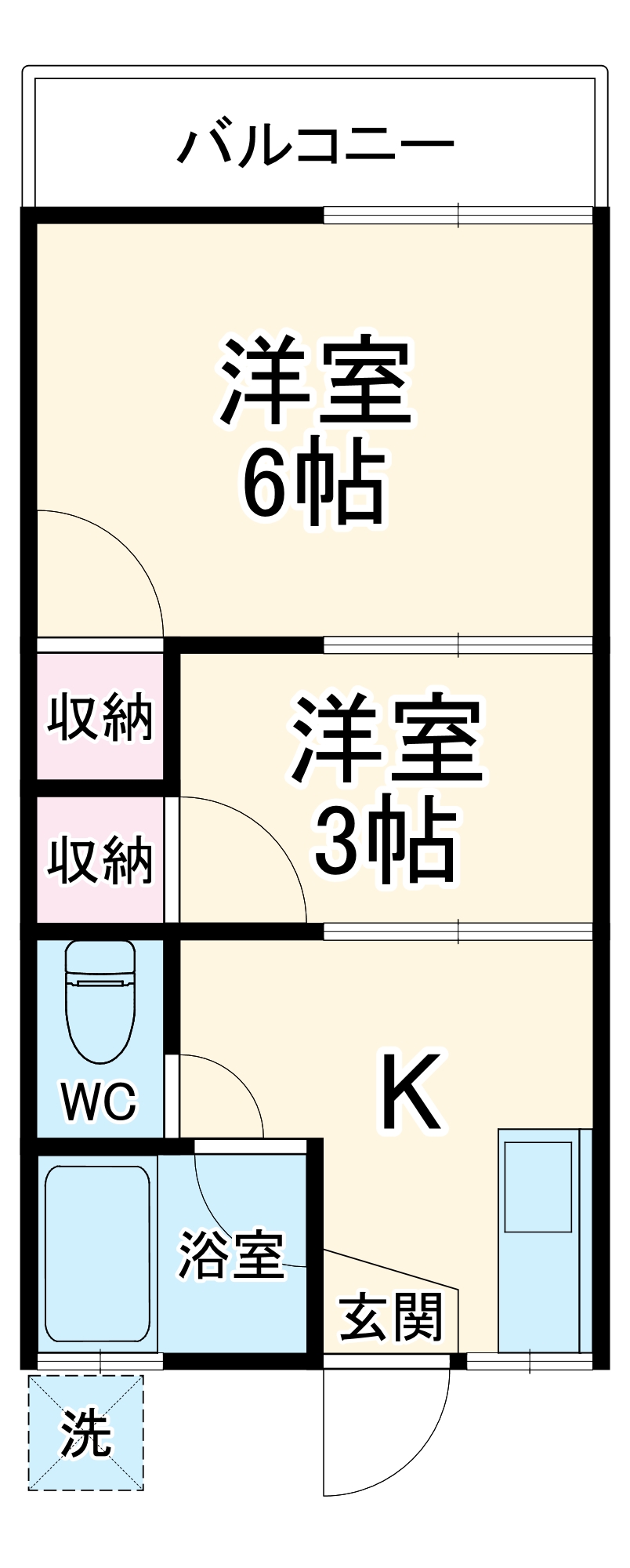松風荘の間取り