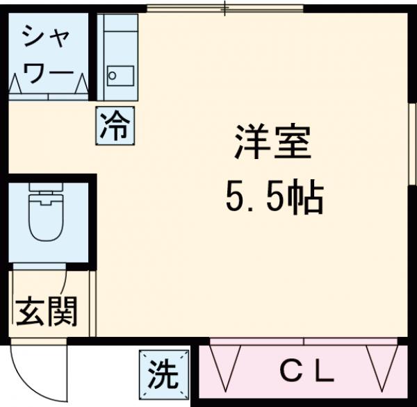 茨城荘の間取り